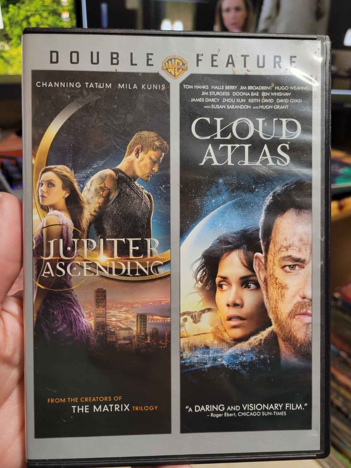 Jupiter Ascending / Cloud Atlas (DVD, 2015, 2-Disc Set) Tom Hanks Channing Tatum