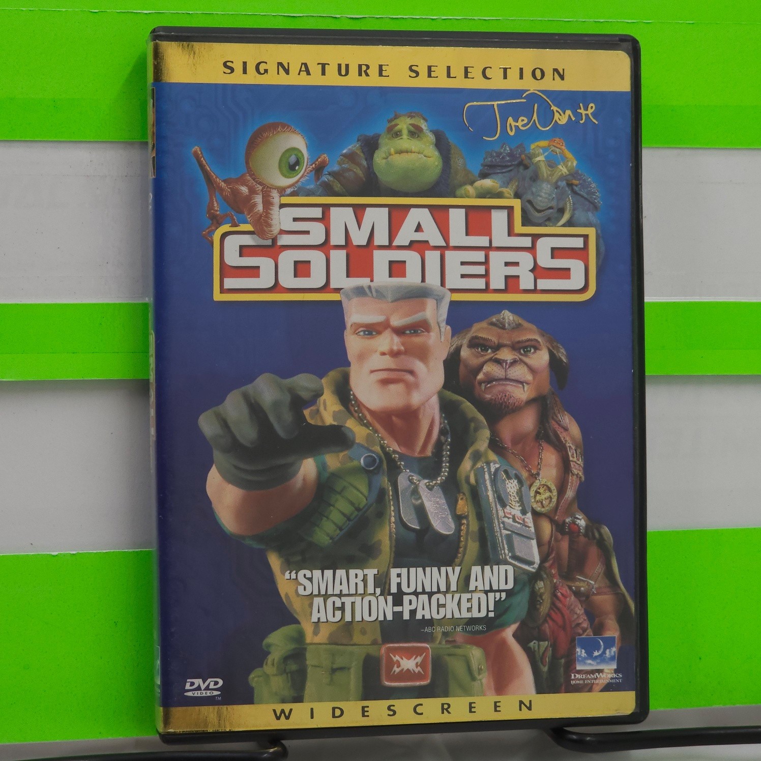 SMALL SOLDIERS JOE DANTE SIGNATURE SELECTION ANIMATED KIRSTEN DUNST JAY MOHR DVD