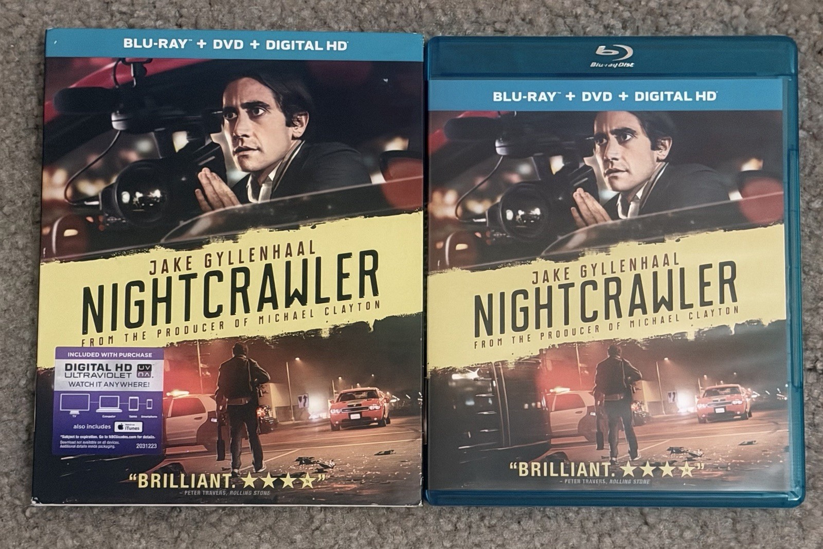 Nightcrawler – Blu-Ray & DVD – 2015 – Jake Gyllenhaal, Rene Russo
