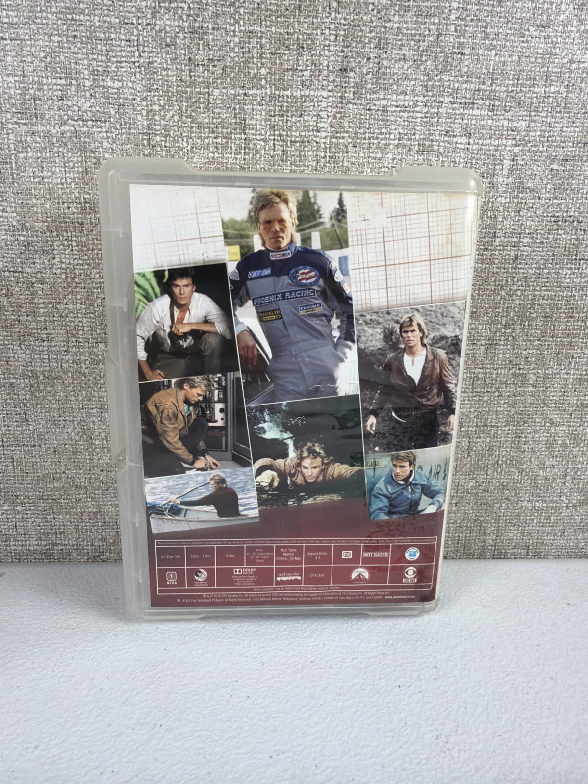 MacGyver Seasons 1-4 (DVD) Richard Dean Anderson 22-Discs 1985-1989 READ