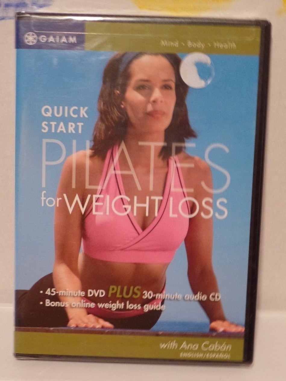 NEW SEALED: Quick Start Pilates for Weight Loss (DVD, 2005, 2-Disc Set, DVD+CD)