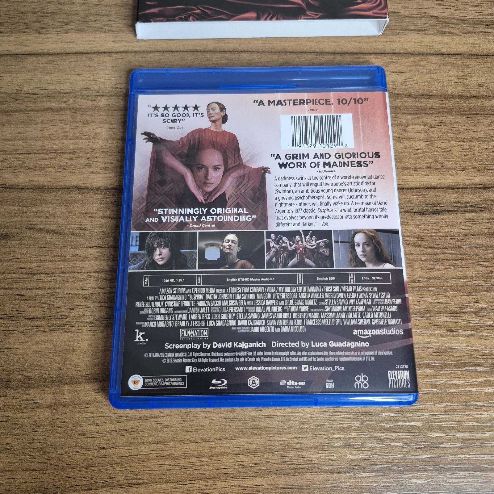 Suspiria (Blu-ray, 2018) W/Slipcover – Dakota Johnson, Mia Goth – Canadian