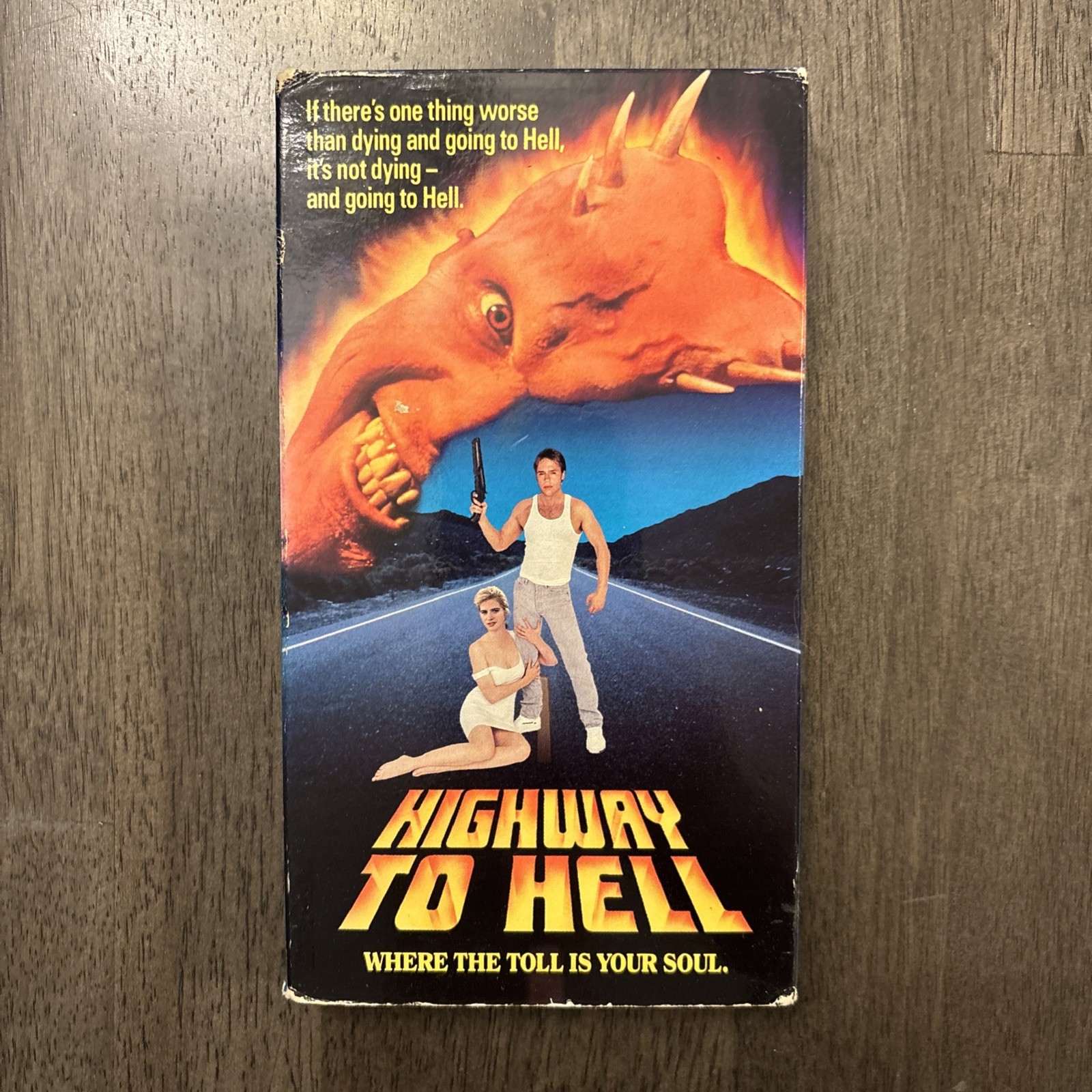 Highway to Hell VHS 1992 Patrick Bergin Chad Lowe and Kristy Swanson Horror