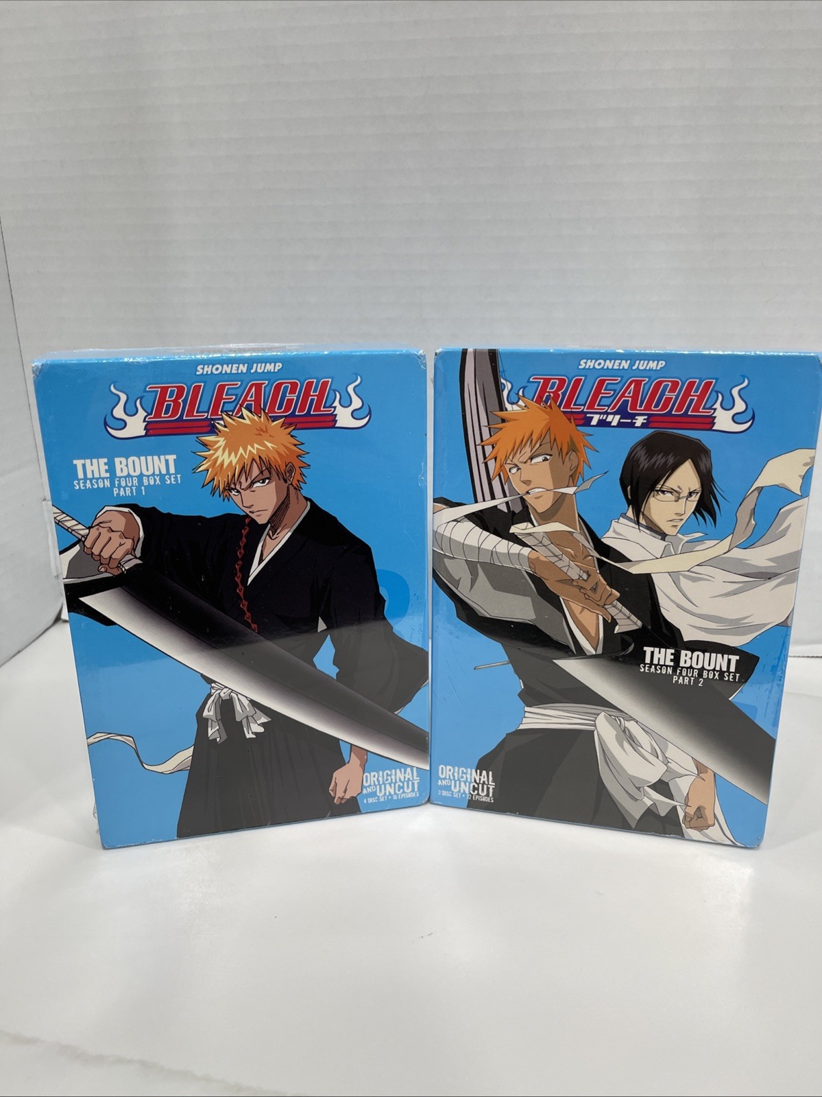 Bleach The Bount Season 4 Part 1 & 2 Brand NEW Factory Sealed Japanese Anime