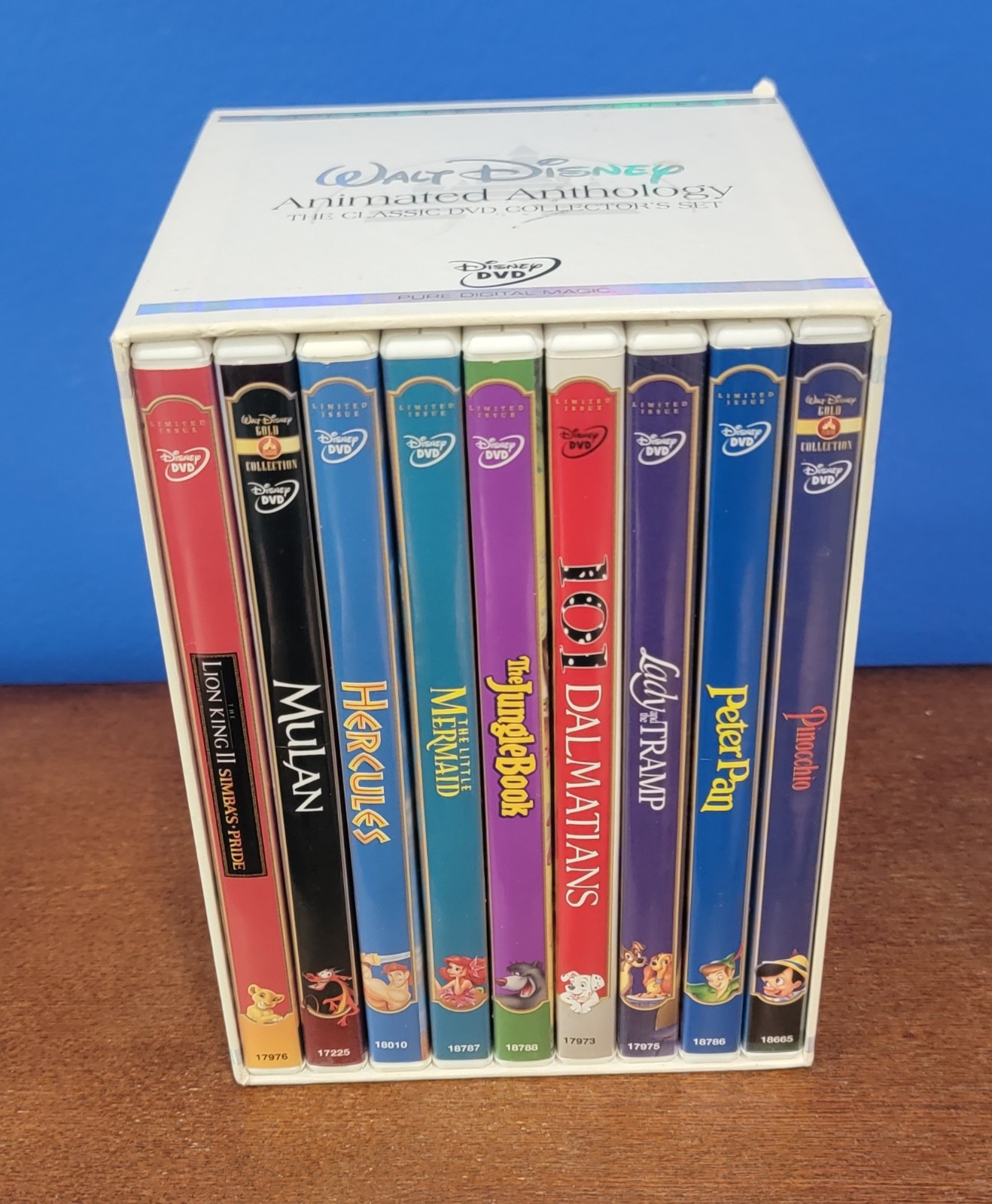 Walt Disney Animated Anthology Classic DVD Collector’s Set 9 DVD Limited Issue