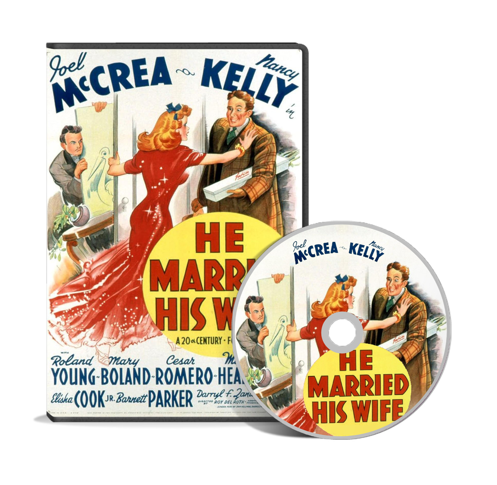 He Married His Wife (1940) Comedy DVD