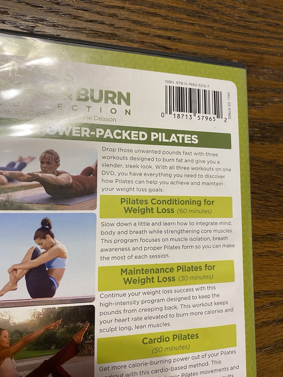 Pilates Tone and Burn Collection (DVD) Weight Loss Cardio Conditioning Fitness