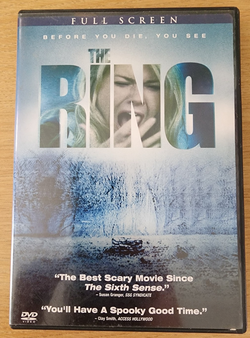 The Ring (DVD, 2003, Full Screen) Naomi Watts, Martin Henderson, Brian Cox