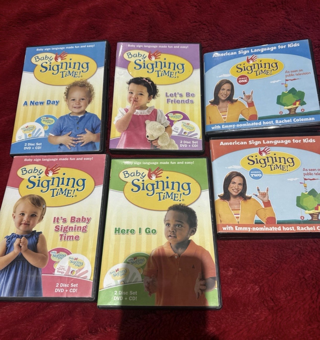 Baby Signing Time DVD Set And Signing Time Set