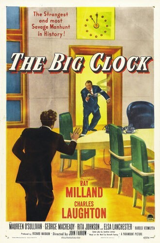 The Big Clock (1948) 1080P BLURAY FILM NOIR CLASSIC