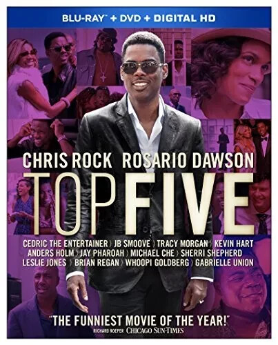Top Five Blu-ray Chris Rock, Rosario Dawson, Gabrielle Union, Kevin Hart