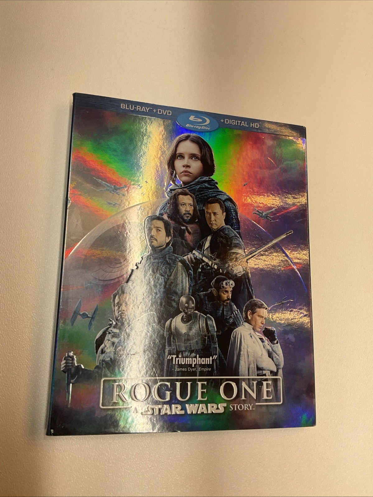 Rogue One: A Star Wars Story W/ Slipcover (Blu-ray, 2016) – NEW & SEALED