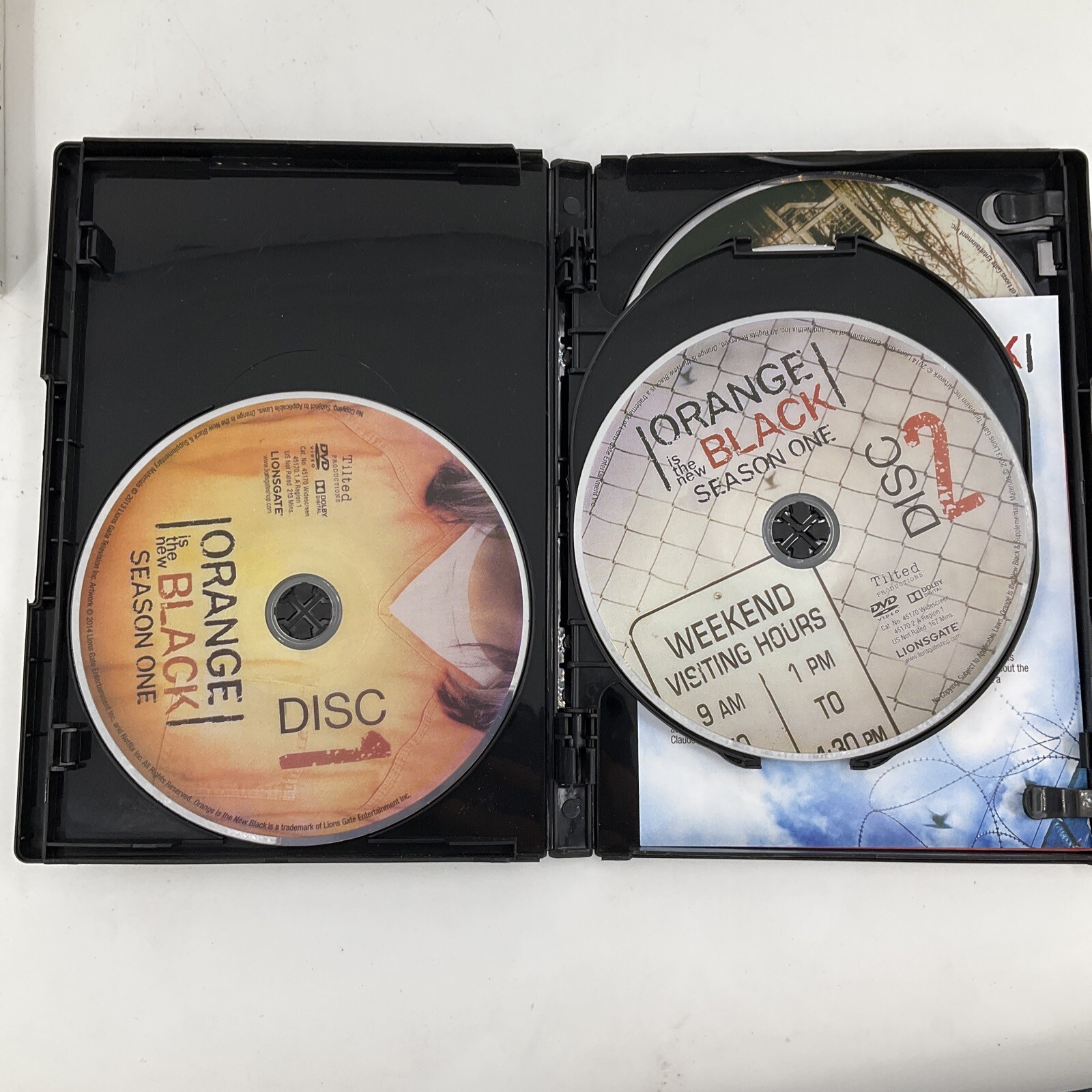 Orange Is The New Black Season One 1 (DVD, 2019) Drama NEW Open