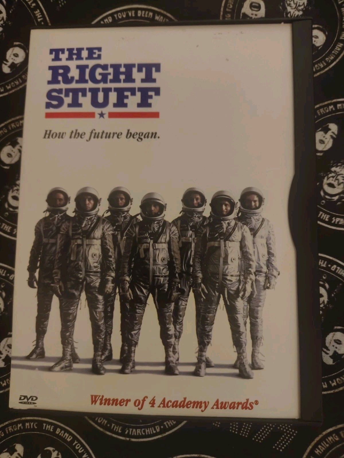 The Right Stuff DVD Ed Harris Sam Shepard Dennis Quaid Fred Ward 4 ACADEMY AWARD
