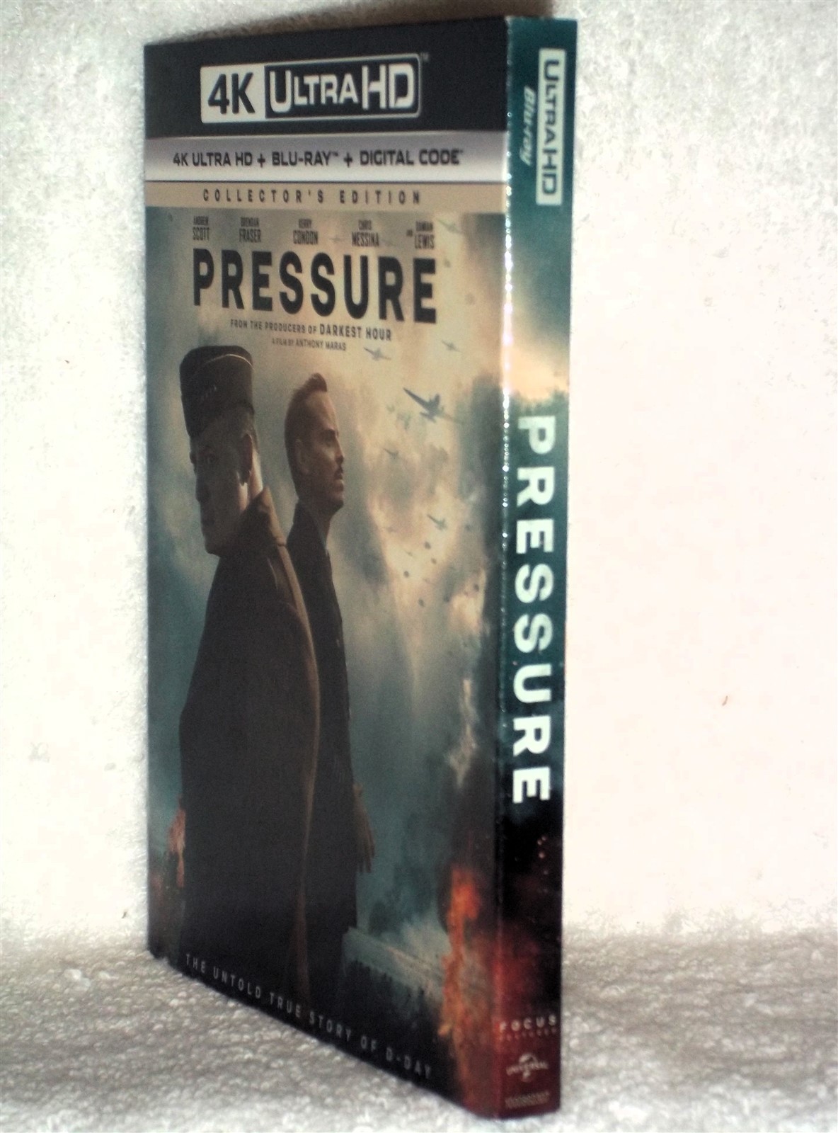 Pressure (4K/Blu-ray, 2026) NEW Brendan Fraser Andrew Scott war drama thriller