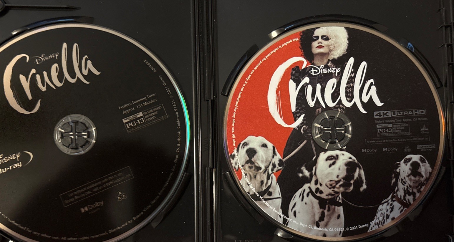 Cruella (Ultra HD, 2021)