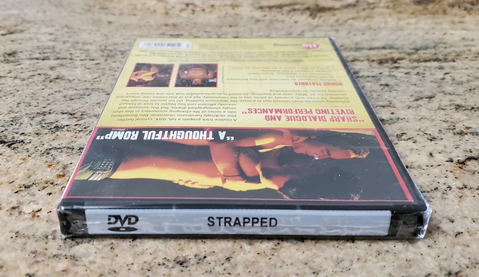STRAPPED DVD RARE SEXY GAY MALE INTEREST TEEN RENT BOY TRICK HUSTLER QUEER DRAMA