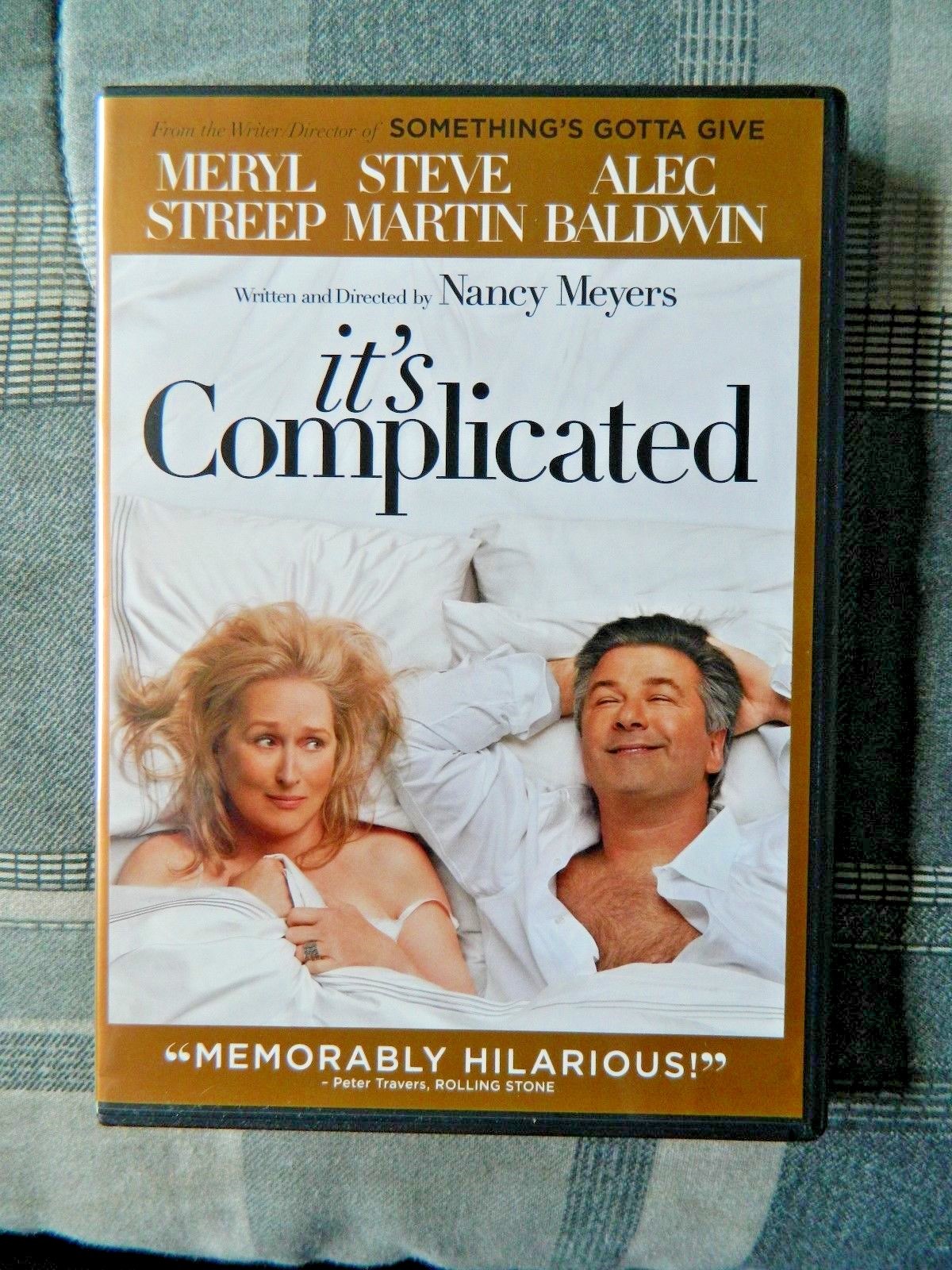 It’s Complicated DVD 2010 Steve Martin Alec Baldwin Meryl Streep