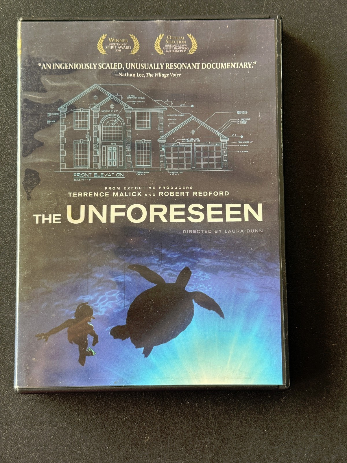 THE UNFORESEEN – TERRENCE MALICK – ROBERT REDFORD – USED DVD MOVIE