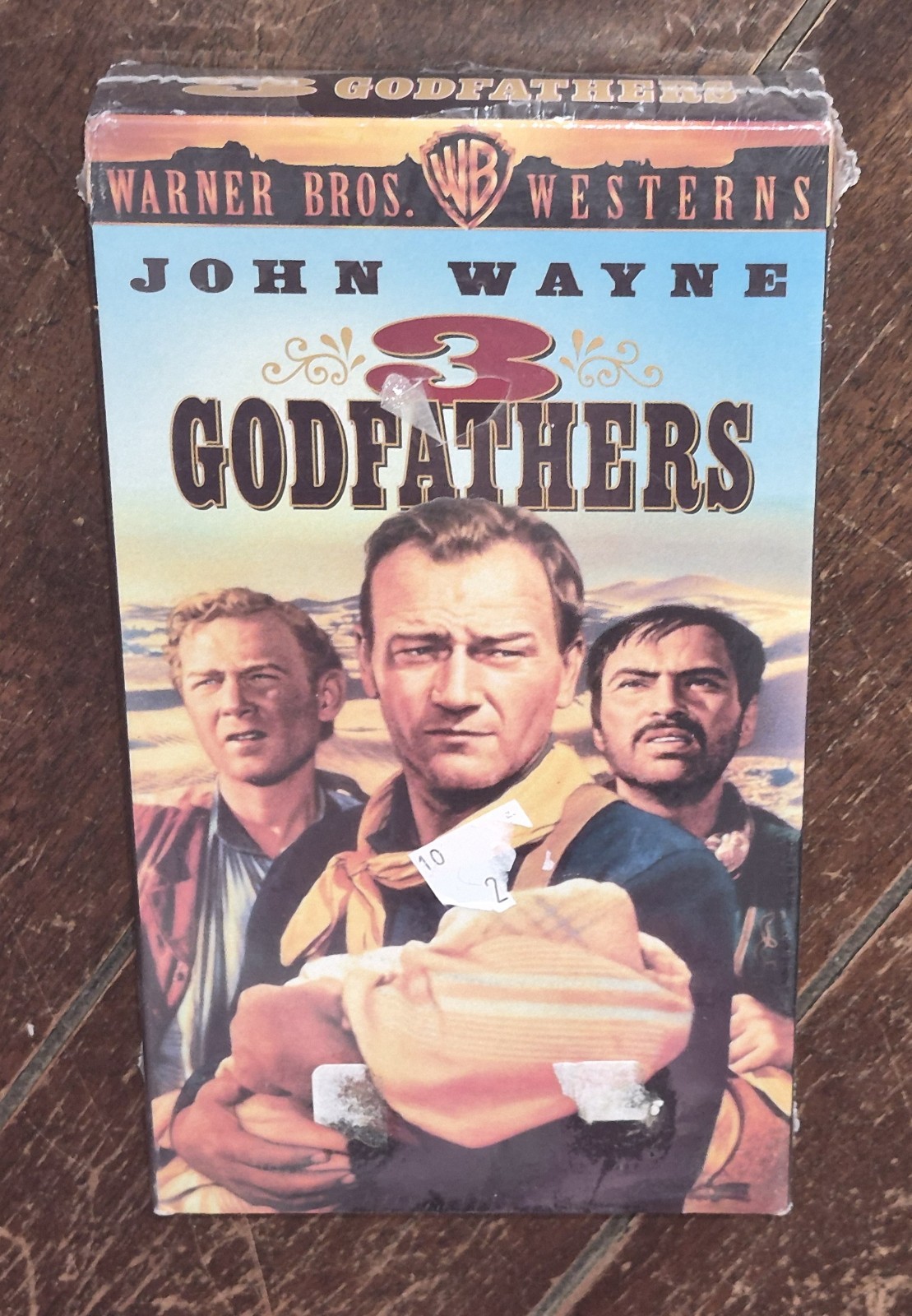 3 Godfathers [CC] (VHS, 2001, Warner Bros.) John Wayne/Ben Johnson/Ward Bond!