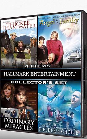 THICKER THAN WATER/ANGEL IN FAMILY/ORDINARY MIRACLES/FIELDER’S CHOICE – DVD NEW