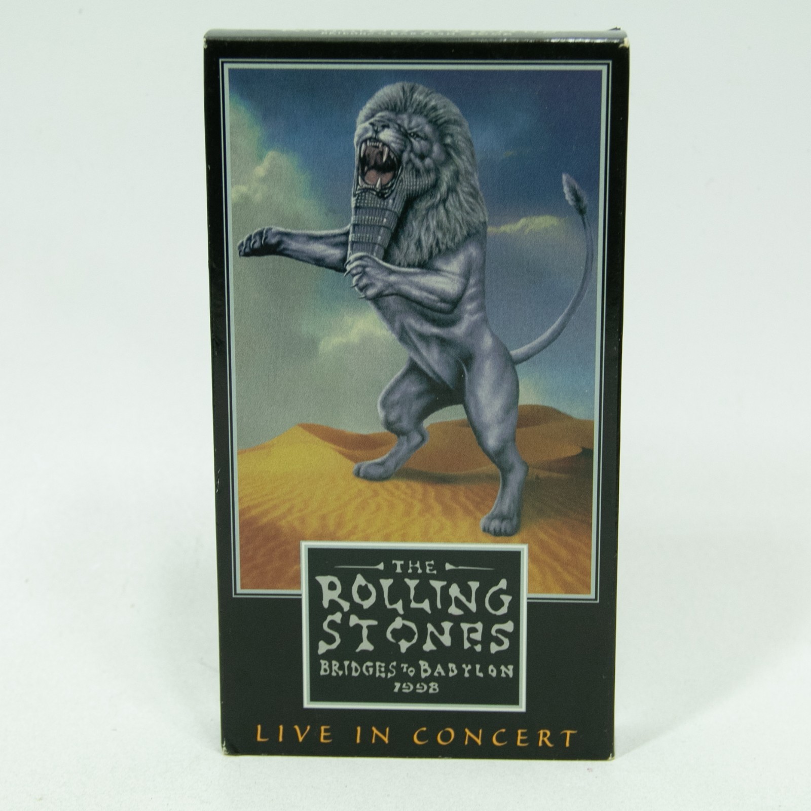 Rolling Stones Bridges to Babylon VHS 1998 Live Concert Rock