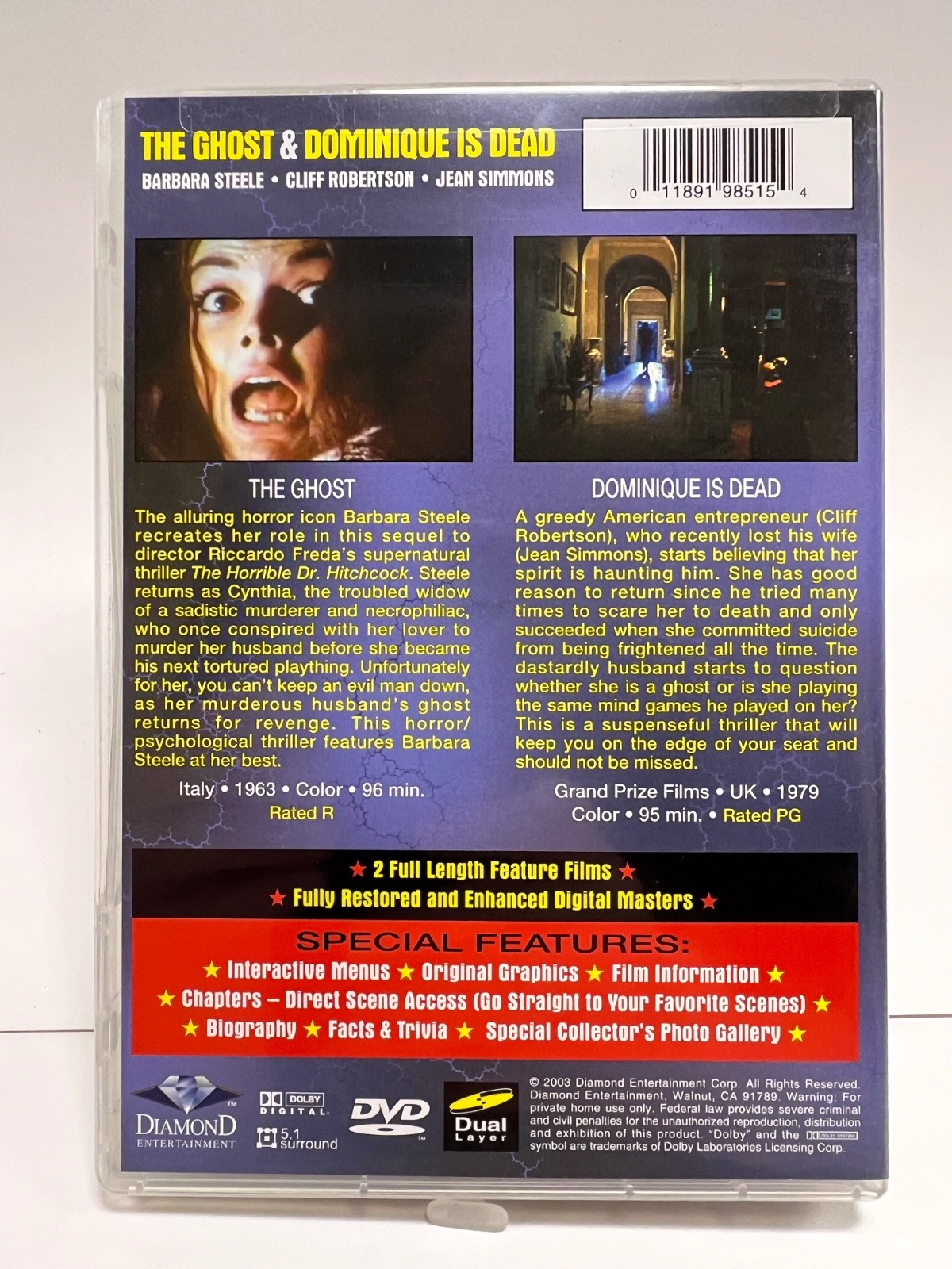 DVD Lot 1950’s-1970’s Horror 18 Movies Total Cult Retro B-Movies SOME SEALED!