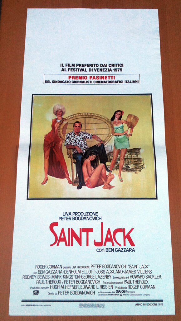 SAINT JACK locandina poster Bogdanovich Gazzara 1979 U3