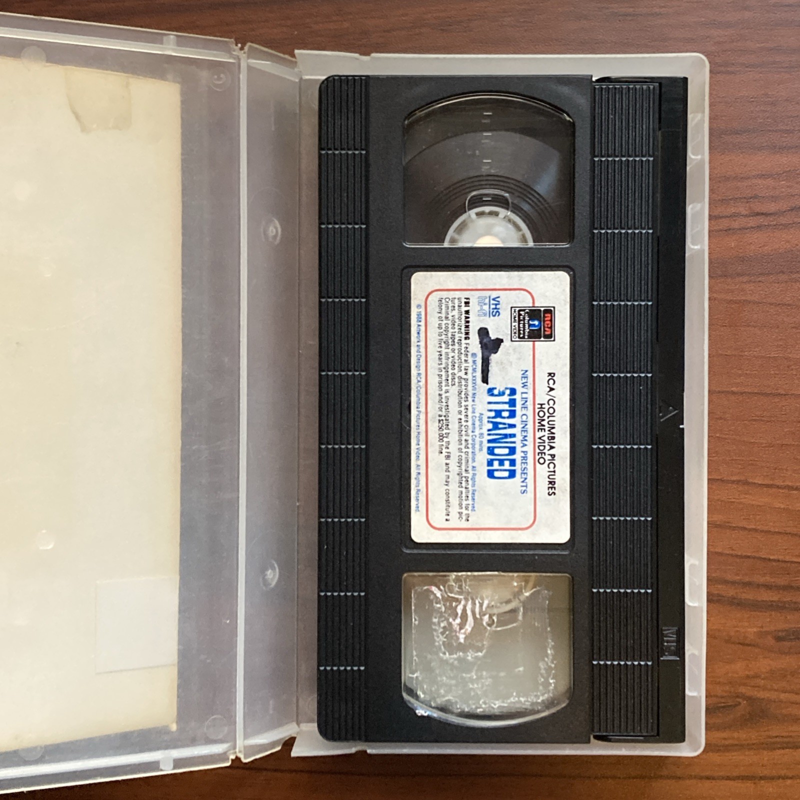 Stranded-Movie 1987/1988 VHS RCA/Columbia Pictures Home Video 80 Min. PG-13
