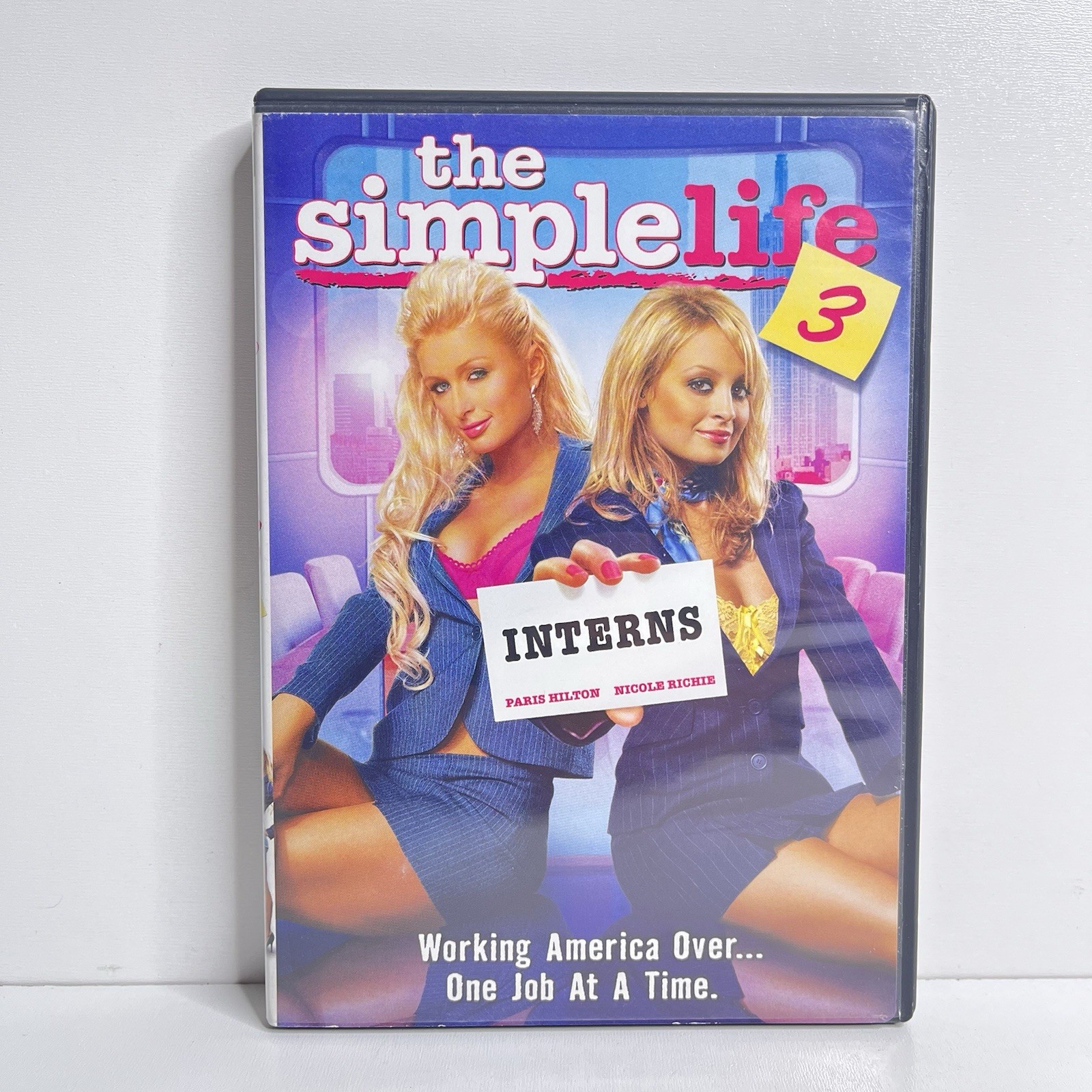 The Simple Life 3: Interns (DVD, 2006, 2-Disc Set) Paris Hilton + Nicole Richie