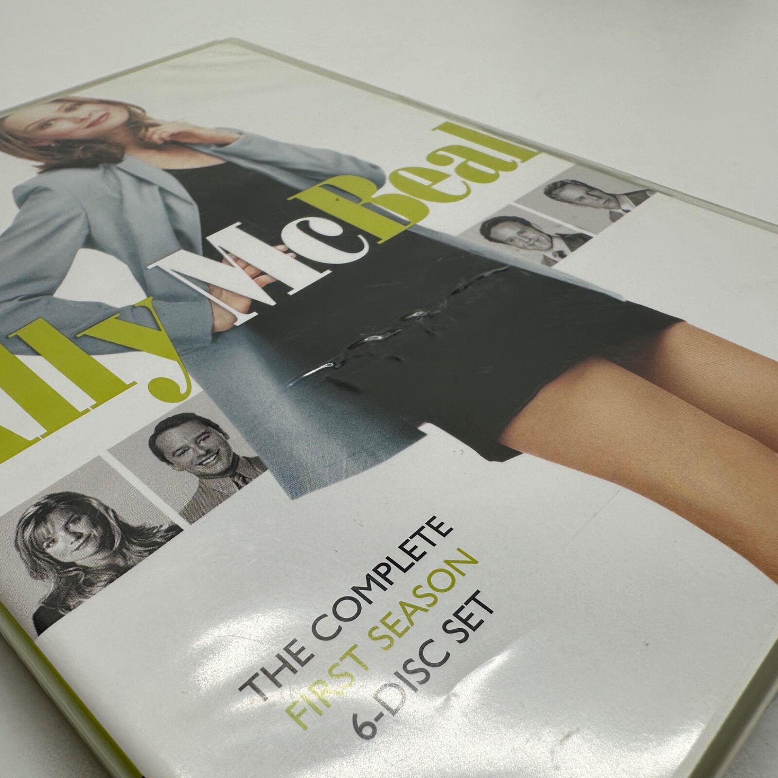 Ally McBeal The Complete First Season DVD 6-Disc Set Calista Flockhart Fast Ship