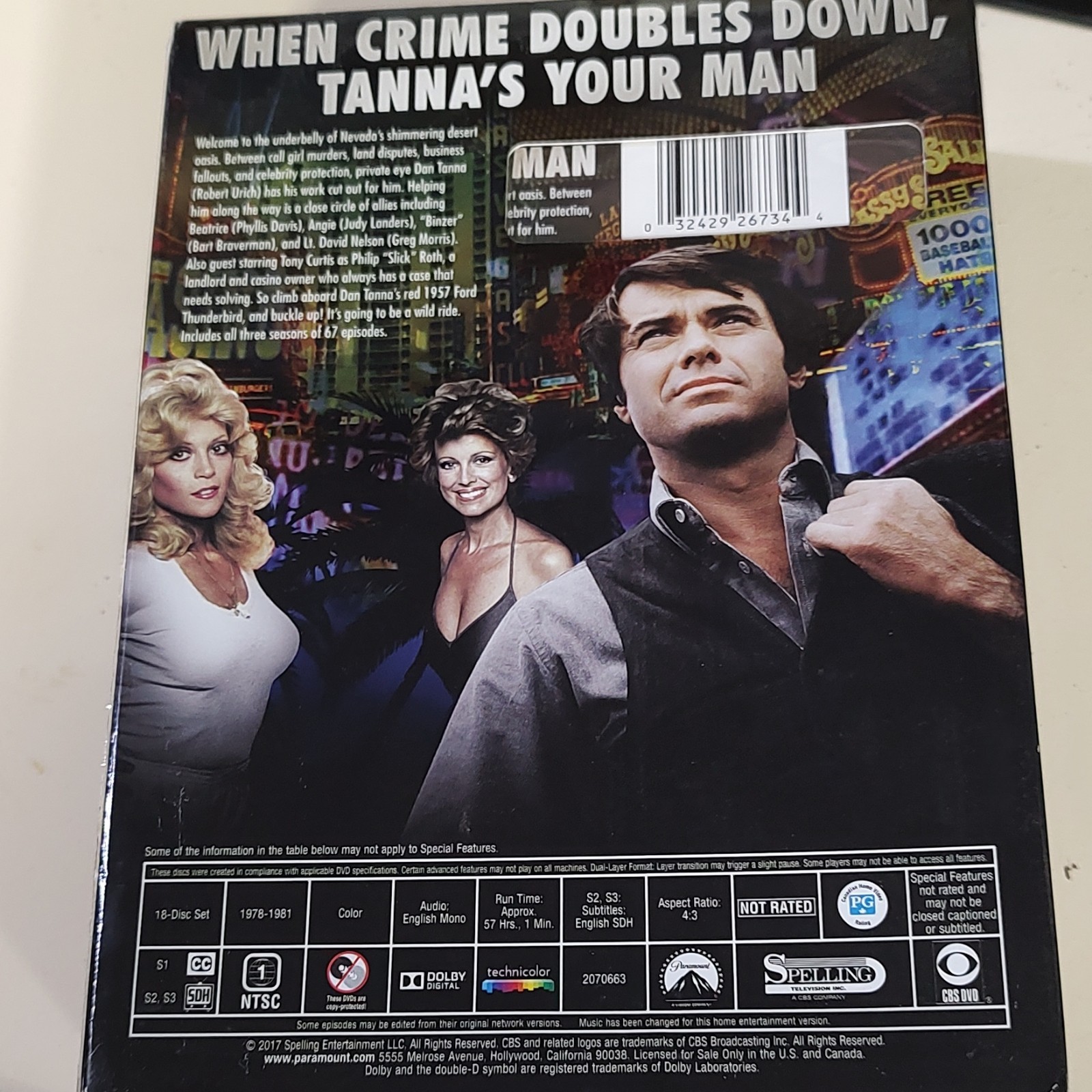Vegas Vega$ Complete Series DVD Set Brand New. Not Sealed. Personal Collection