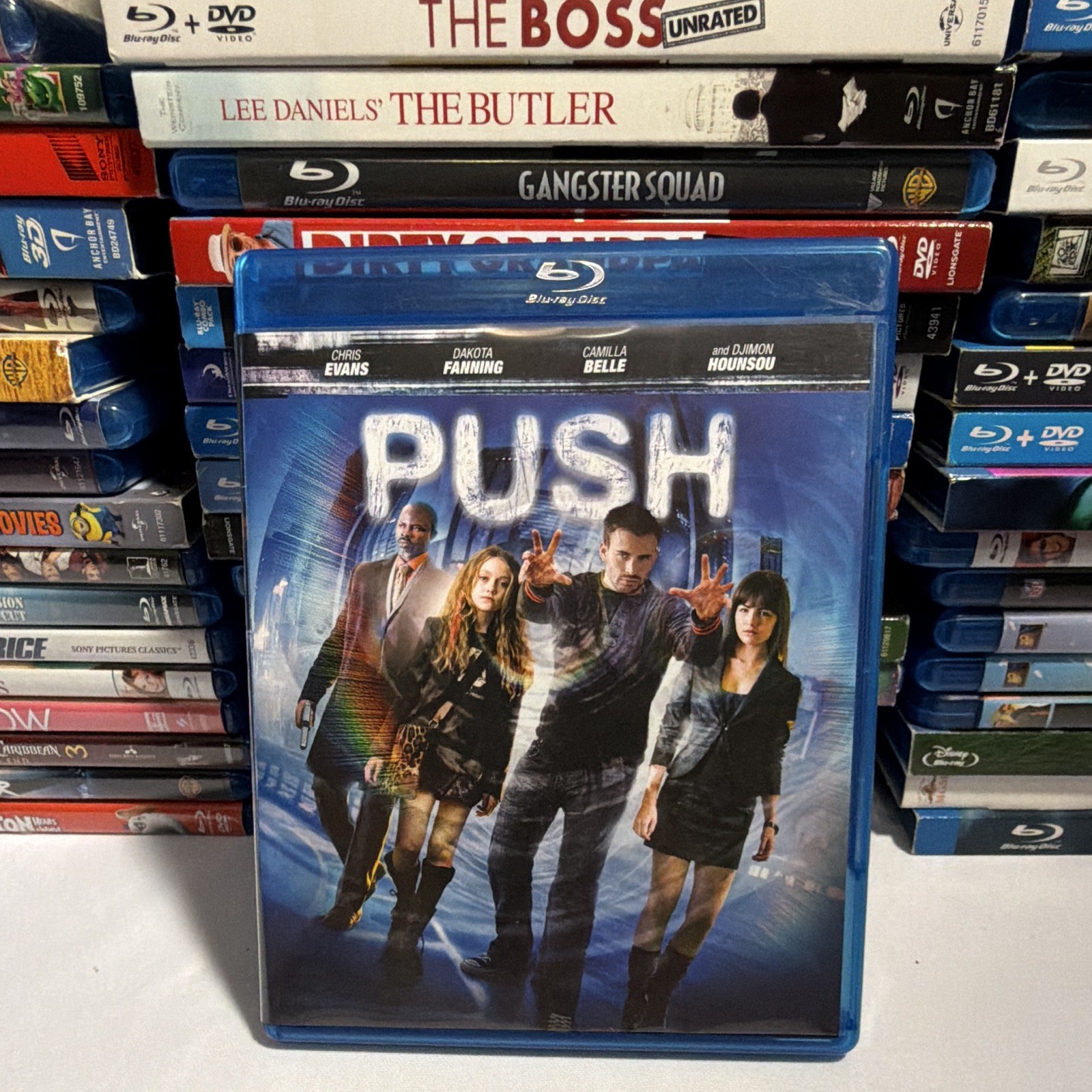 Push Blu-ray 2009 PG-13 Action Sci-Fi 111 min 1080p Evans Fanning Extras