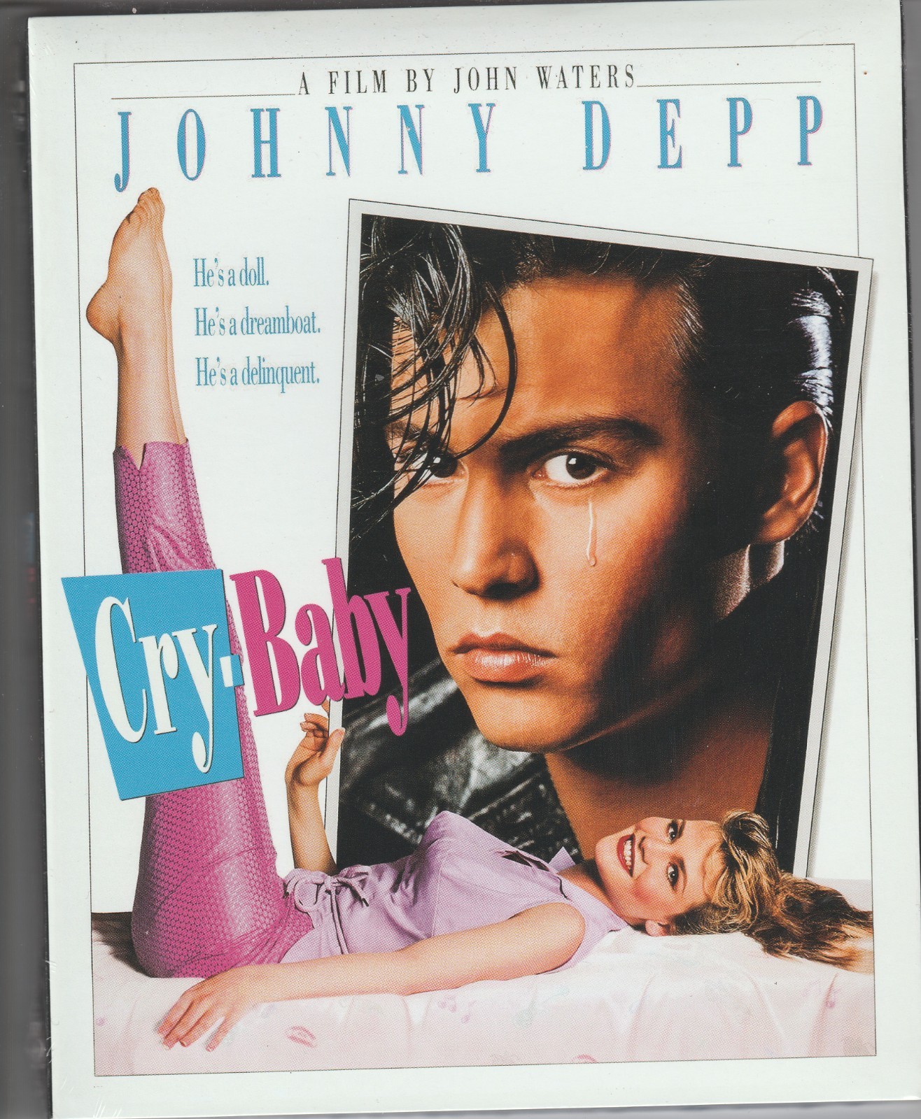 Cry-Baby (Blu-ray, 1990) w/ slipcover. Kino Lorber. Theatrical & Director’s Cut