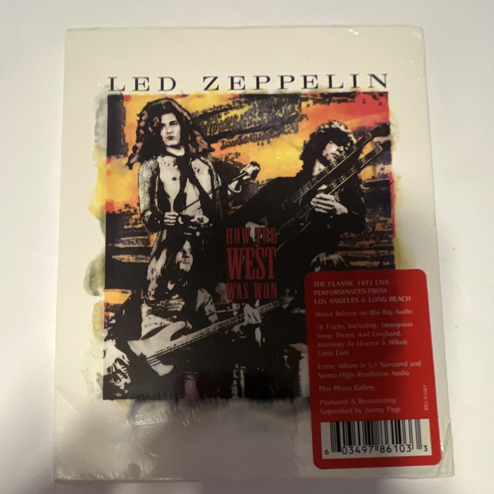 Led Zeppelin How The West Was Won Blu-ray Audio Remastered Photo Gallery Sealed!