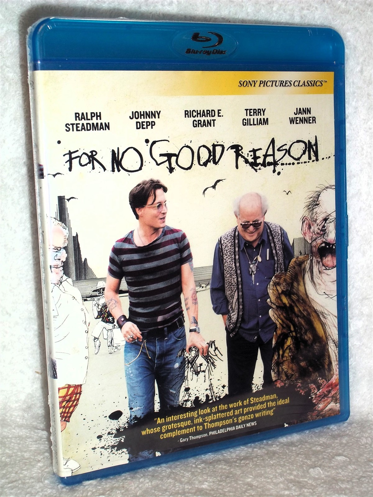 For No Good Reason (Blu-ray, 2014) Ralph Steadman Johnny Depp Richard E. Grant