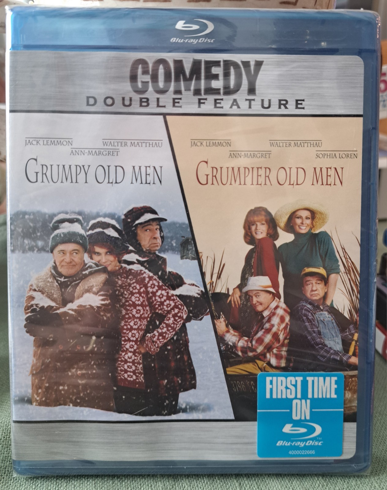 Grumpy Old Men / Grumpier Old Men Blu-ray NEW SEALED Comedy Double Feature