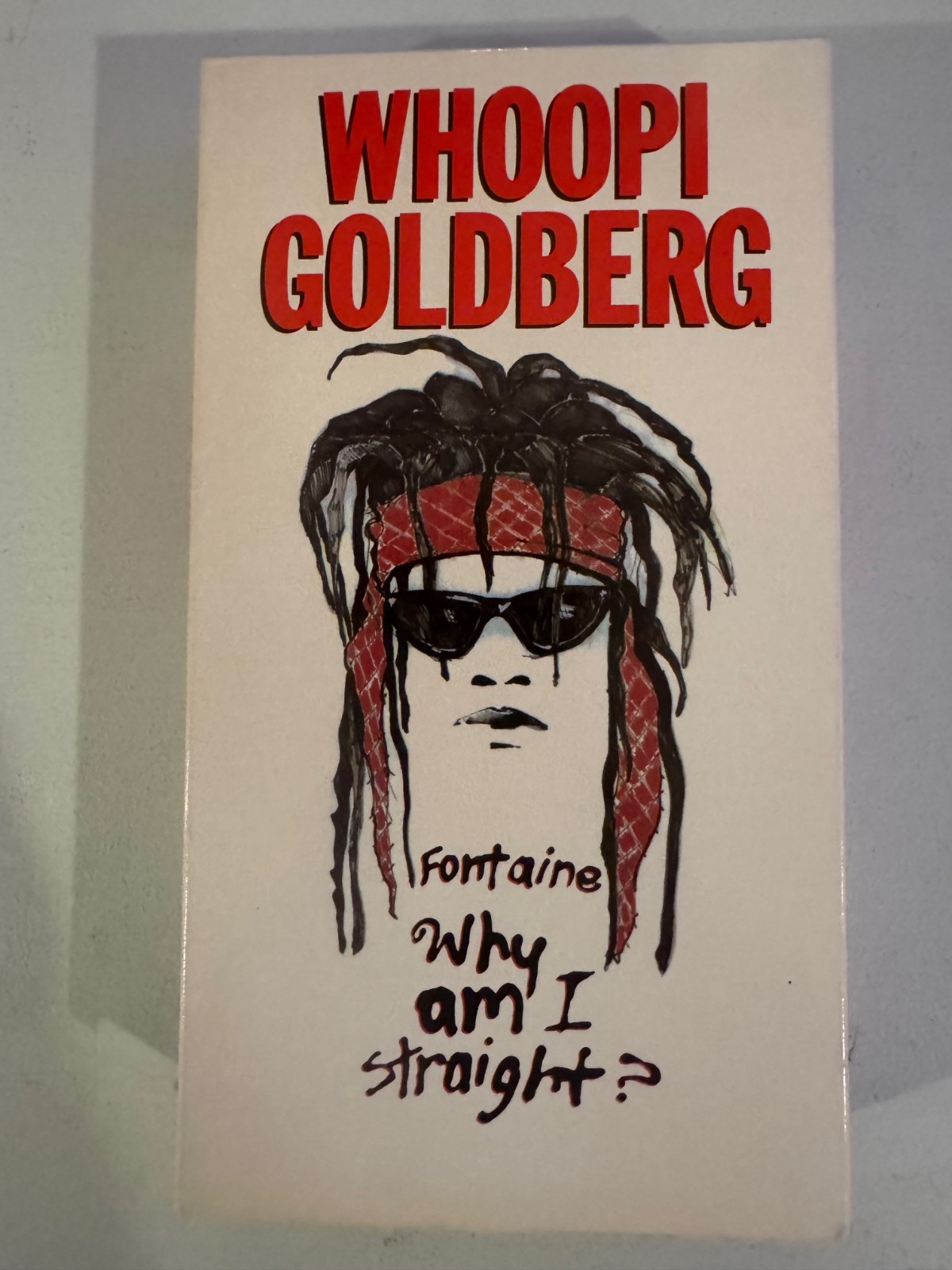 Whoopi Goldberg VHS Tape Fontaine Why am I straight? HBO Video 1988 Mayfair Thea