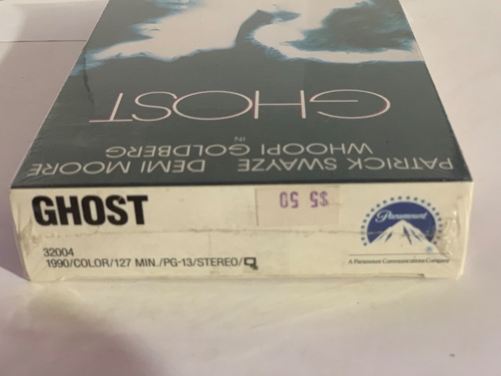 Patrick Swayze & Demi Moore In “Ghost” VHS 1990 Paramount Comedy/Drama 127 Min P