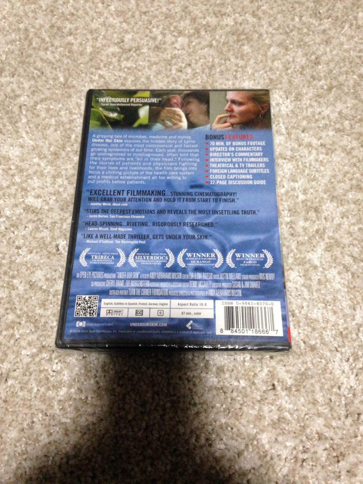 UNDER OUR SKIN A HEALTHCARE NIGHTMARE DVD NEW PBS
