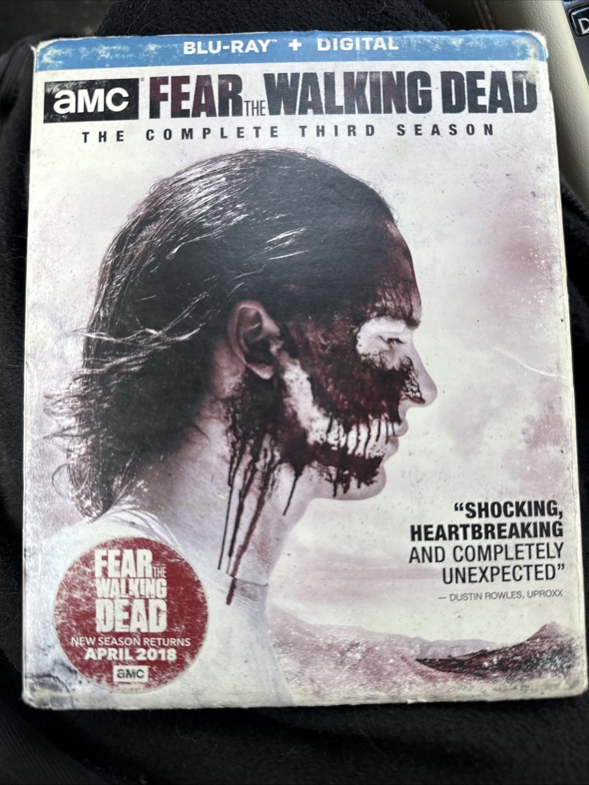 Fear The Walking Dead – The Complete Third Season [Blu-ray] With Slipcover New!