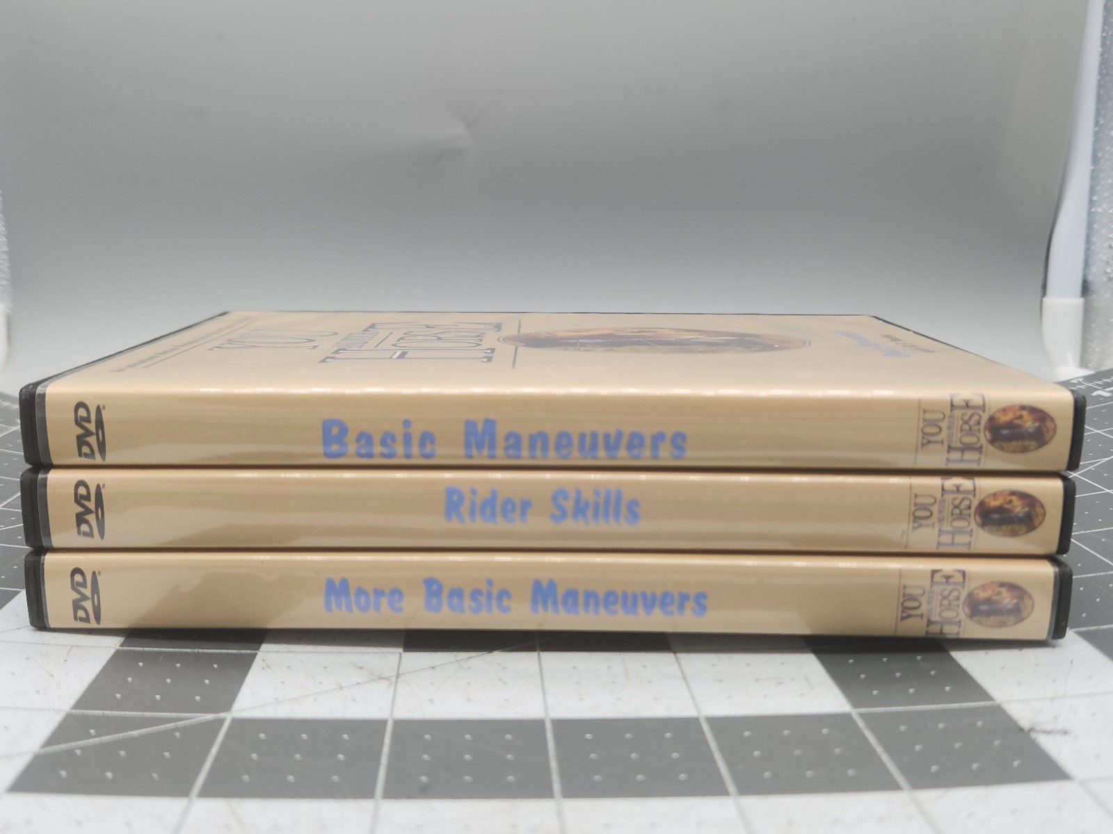 You and Your Horse- B.F Yates- 3 DVD Set- Basic Maneuvers And Rider Skills