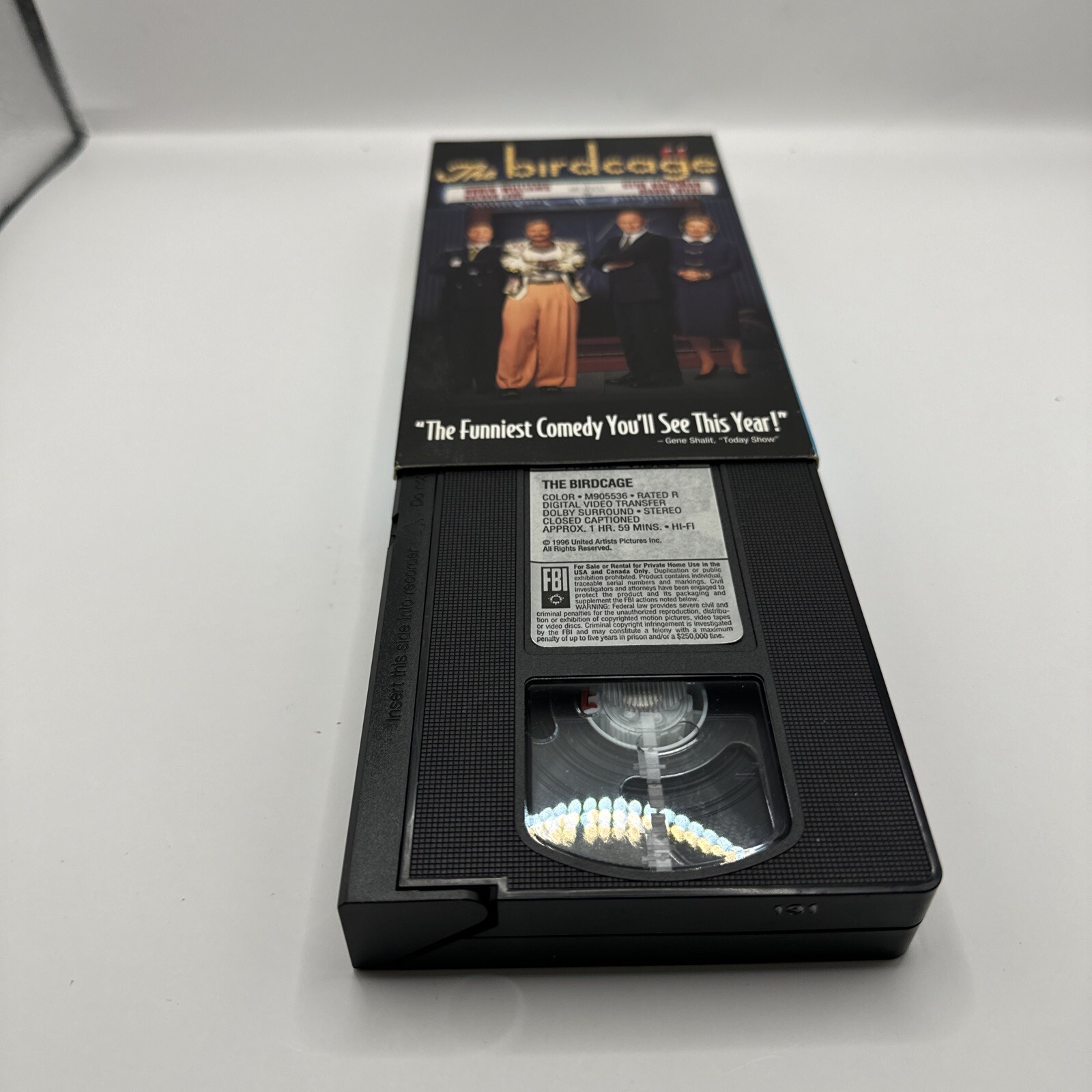 The Birdcage (VHS, 1996) Robin Williams, Nathan Lane