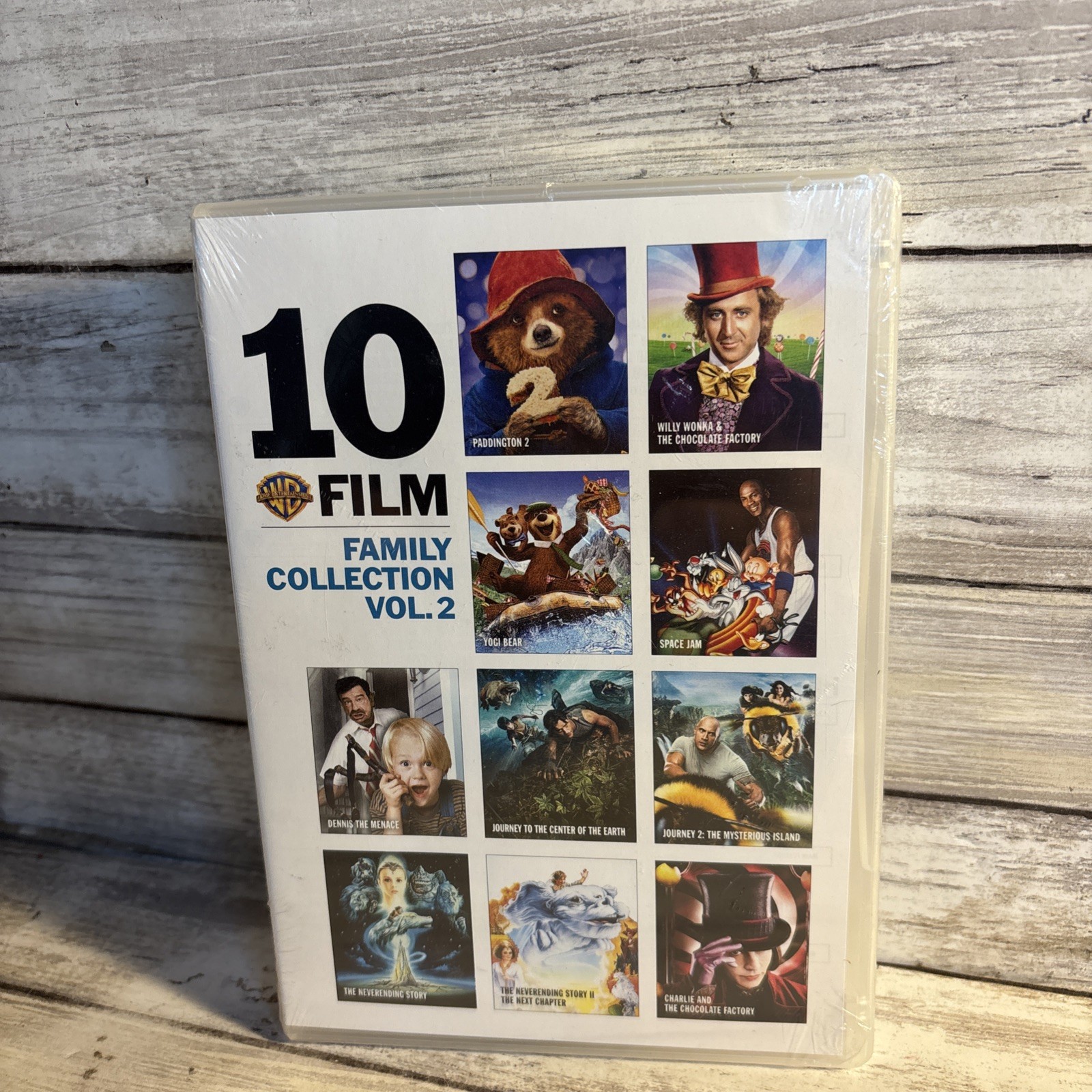 10 Film Family Collection Vol.2 DVD Willy Wonka Paddington Yogi Plus Many More