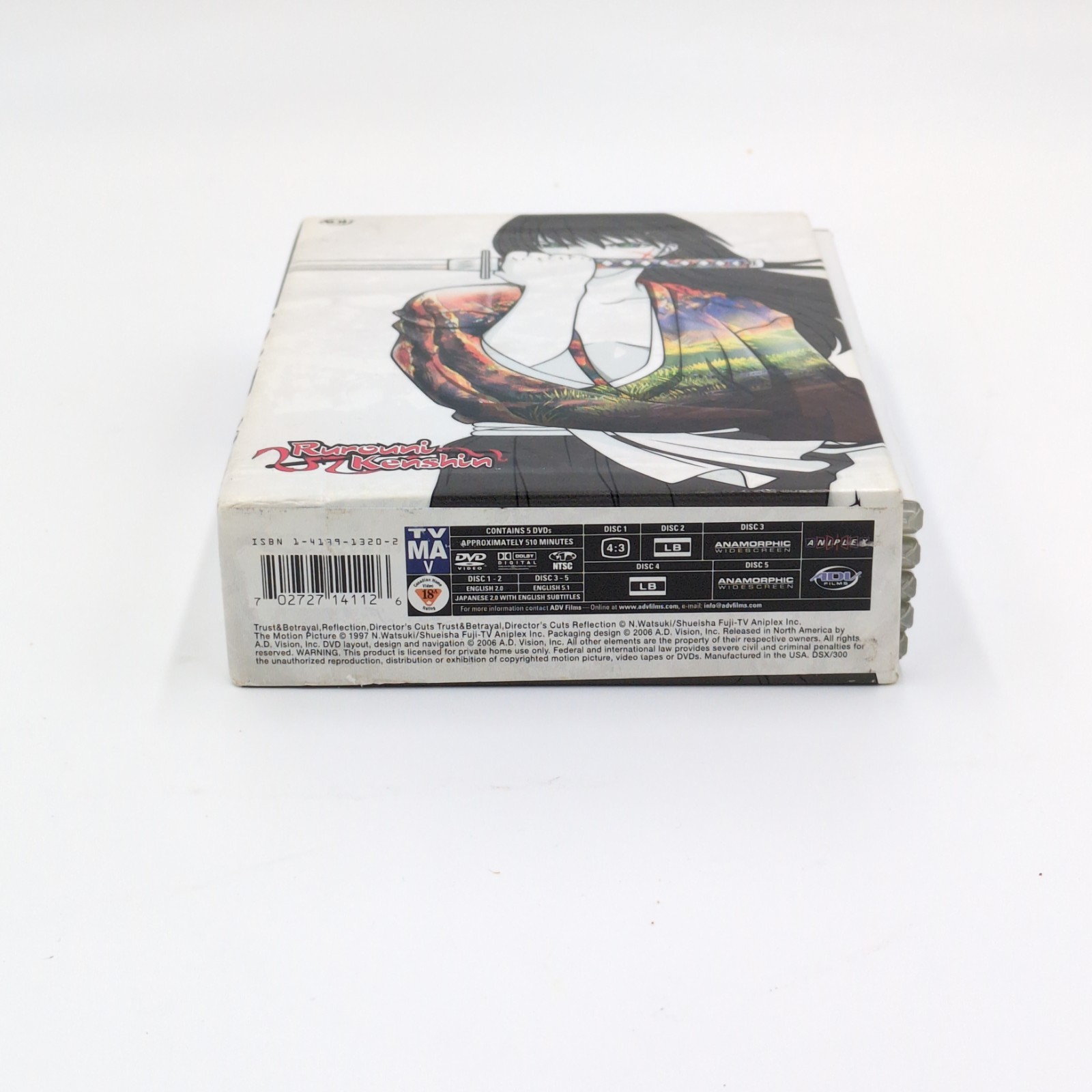 Samurai X – The Complete Collection (DVD, 2006, 5-Disc Set)