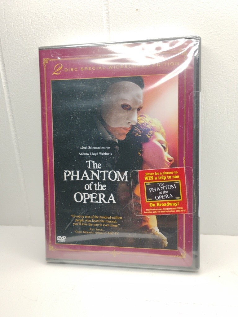 The Phantom of the Opera (Brand New Sealed DVD, 2-Disc Special Edition)