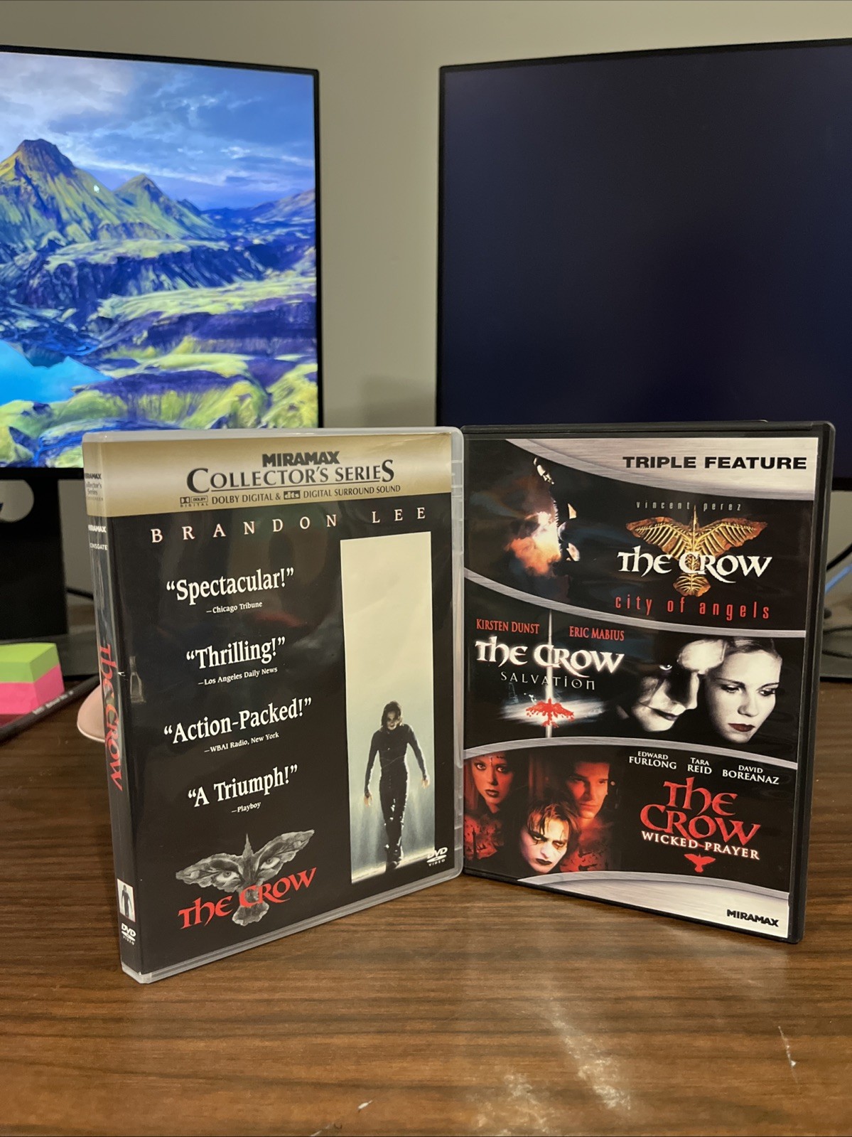 The Crow Collection – 4 Movies: The Crow, City of Angels,Salvation,wicked Prayer