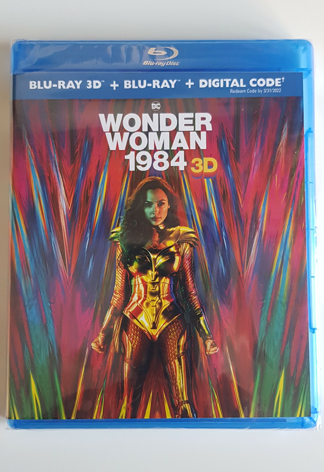 WONDER WOMAN 1984 3D – SEALED USA EDITION (3D BLU-RAY + BLU-RAY + DIGITAL)