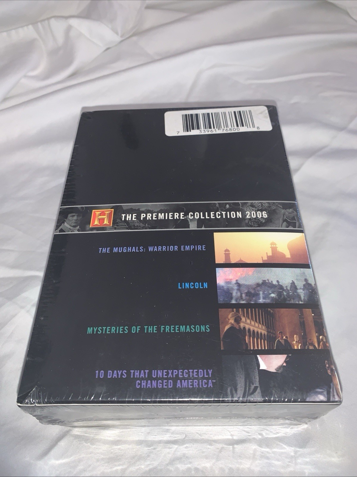 The History Channel Premiere Collection-10 Disc DVD Box Set-2006 Lincoln Mughals