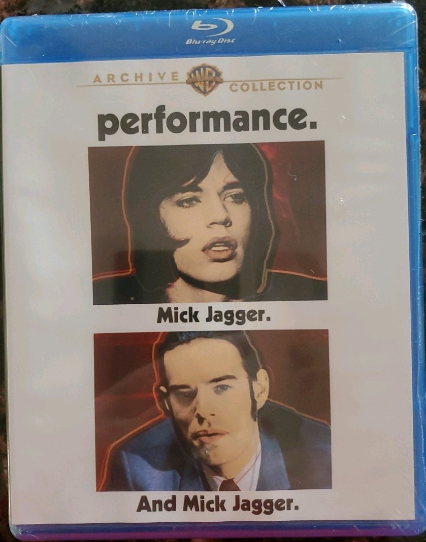 Performance (Brand New Warner Archive Blu-ray, 1970) Nicolas Roeg/Mick Jagger